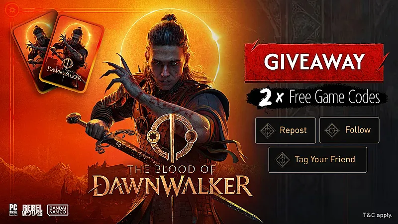 Win 1 of 2 The Blood of the Dawnwalker Game Codes