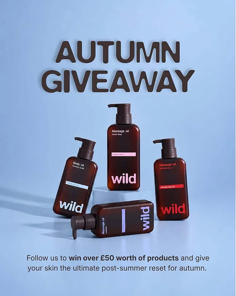 Win over £50 worth of the Best-Selling Wild Body Care Products