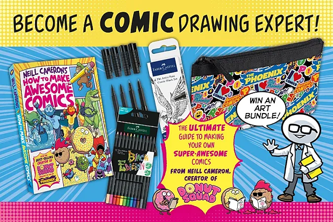 Win an Awesome Comics Art Bundle