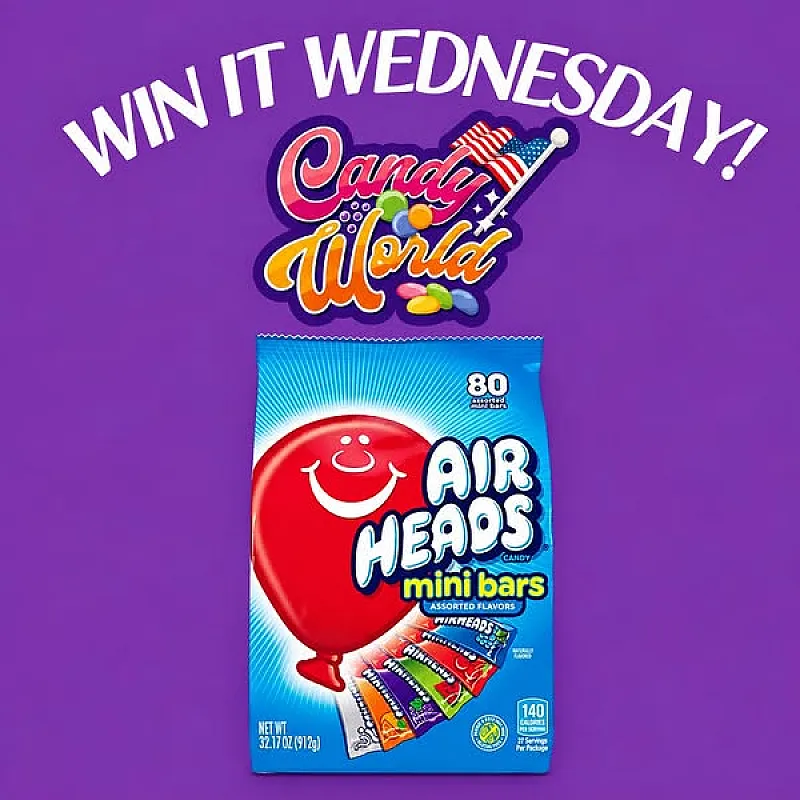 Win a Bag of Airheads Mini Bars Worth £25