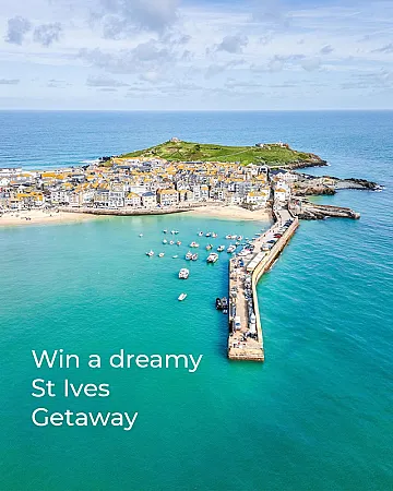 Prize image for Win a South West Getaway in St Ives, Cornwall for 2 People!