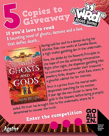 Prize image for Win Between Ghosts and Gods by Ann Sei Lin