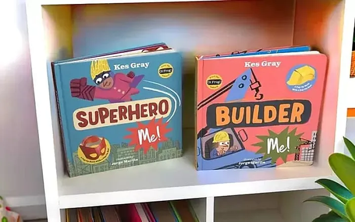Prize image for Win a Superhero Me and Builder Me Pop-up Book Bundle