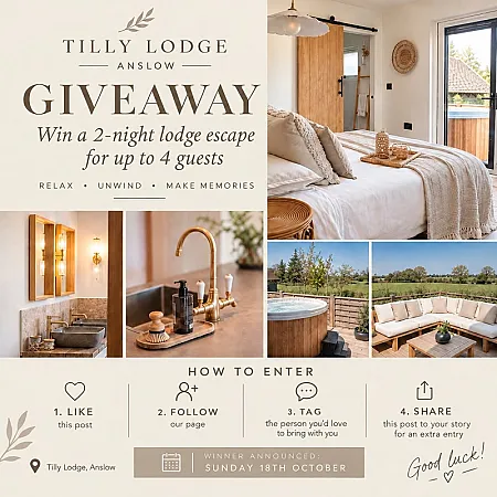 Win Give 2 Nights for up to 4 Guests in Staffordshire