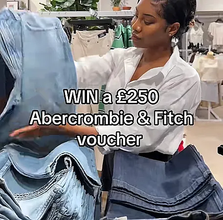Prize image for Win a £250 Abercrombie & Fitch Voucher