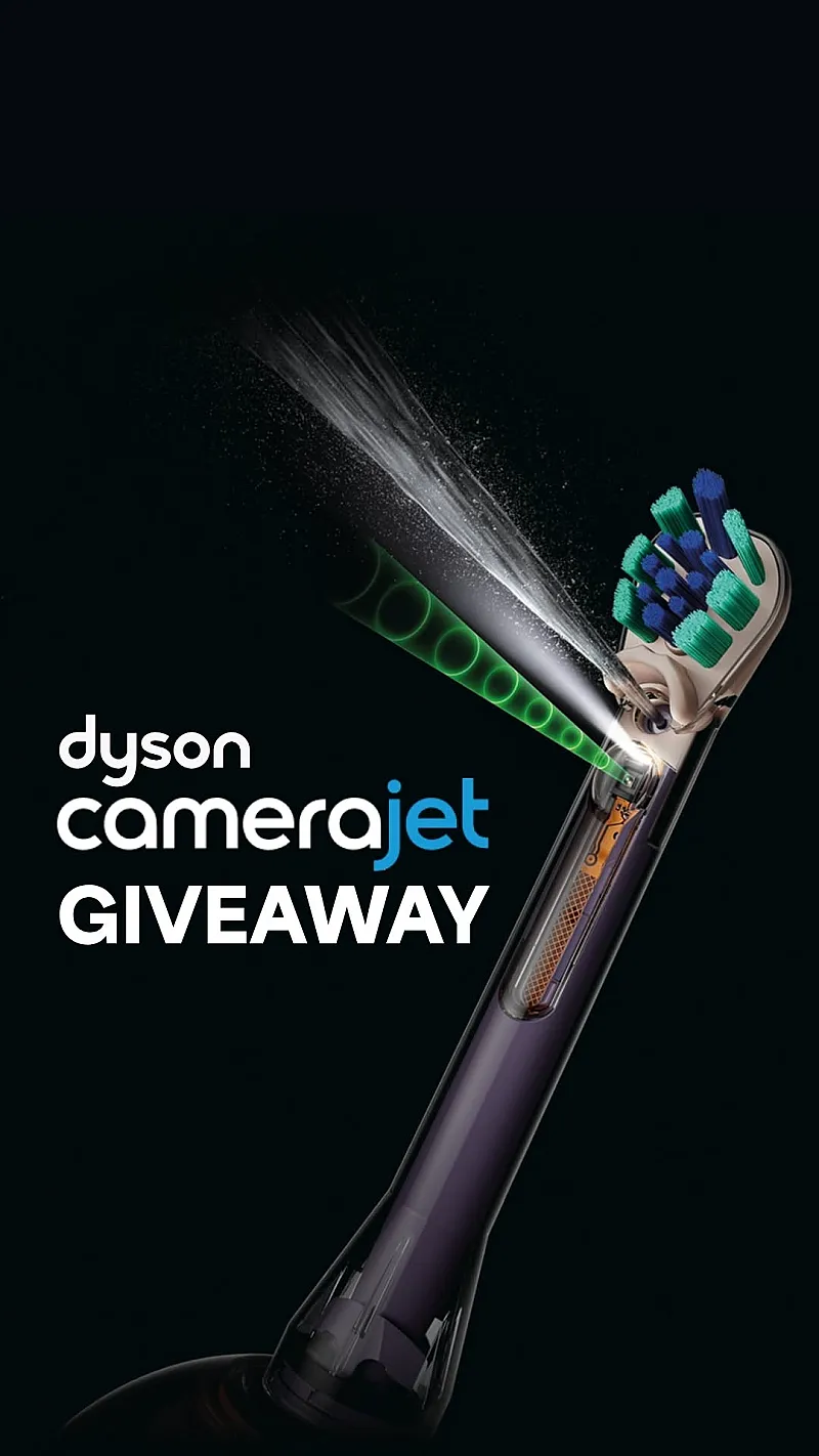 Win a Dyson CameraJet Toothbrush