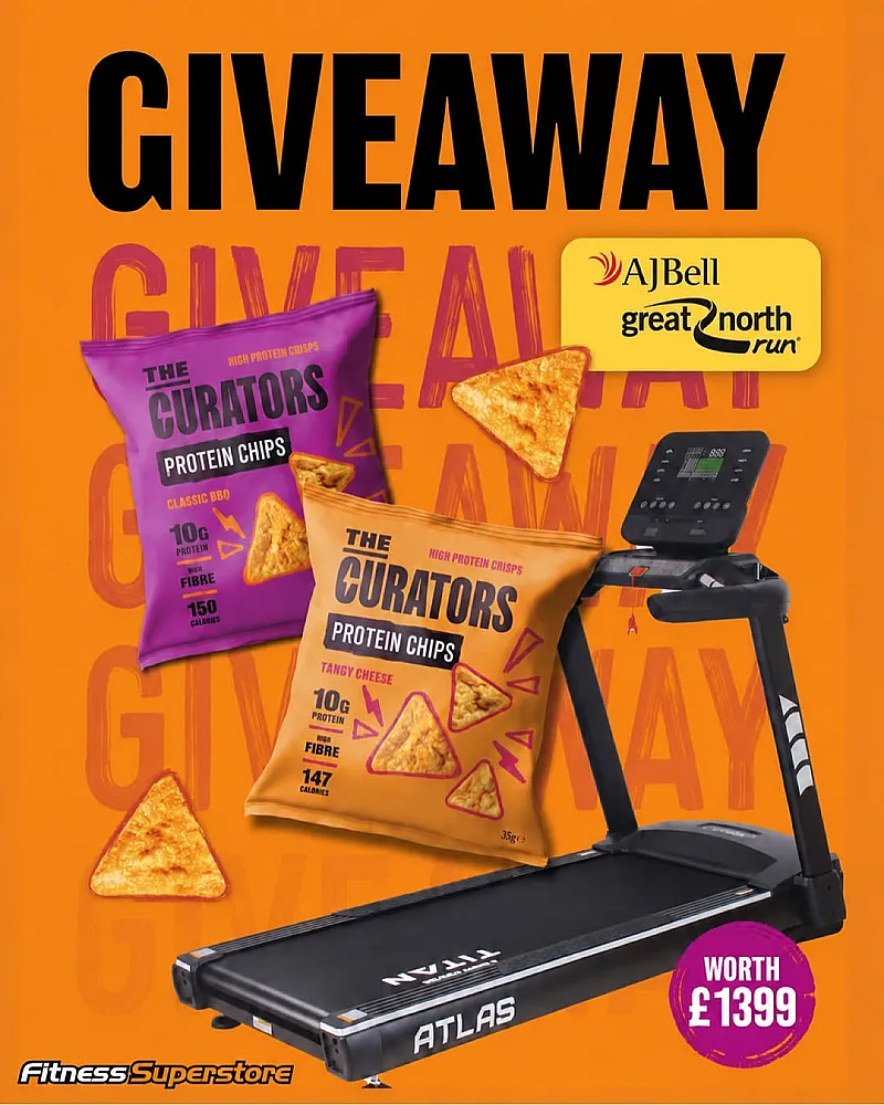Win a Body Power TITAN Atlas Treadmill and a Year’s Supply of High Fibre Protein Chips