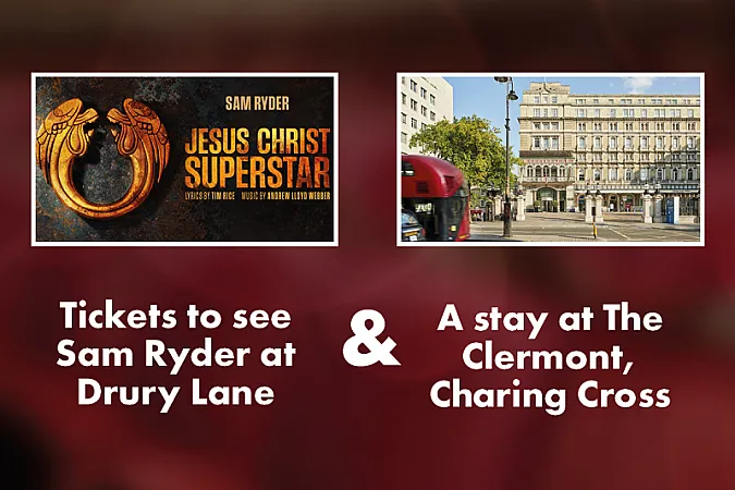 Prize image for Win a night in London to see Jesus Christ Superstar