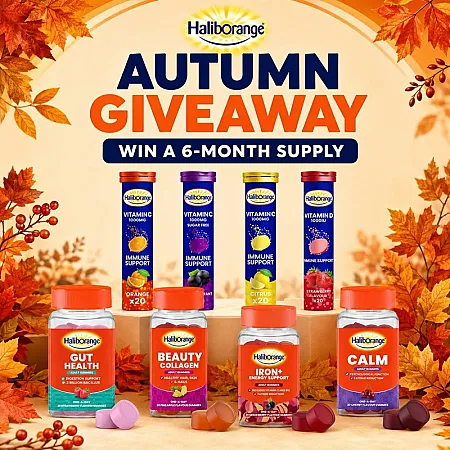 Win a 6-month supply of Haliborange adult vitamins of your choice