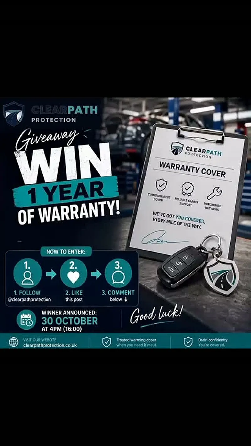 Win a Year of Vehicle Warranty