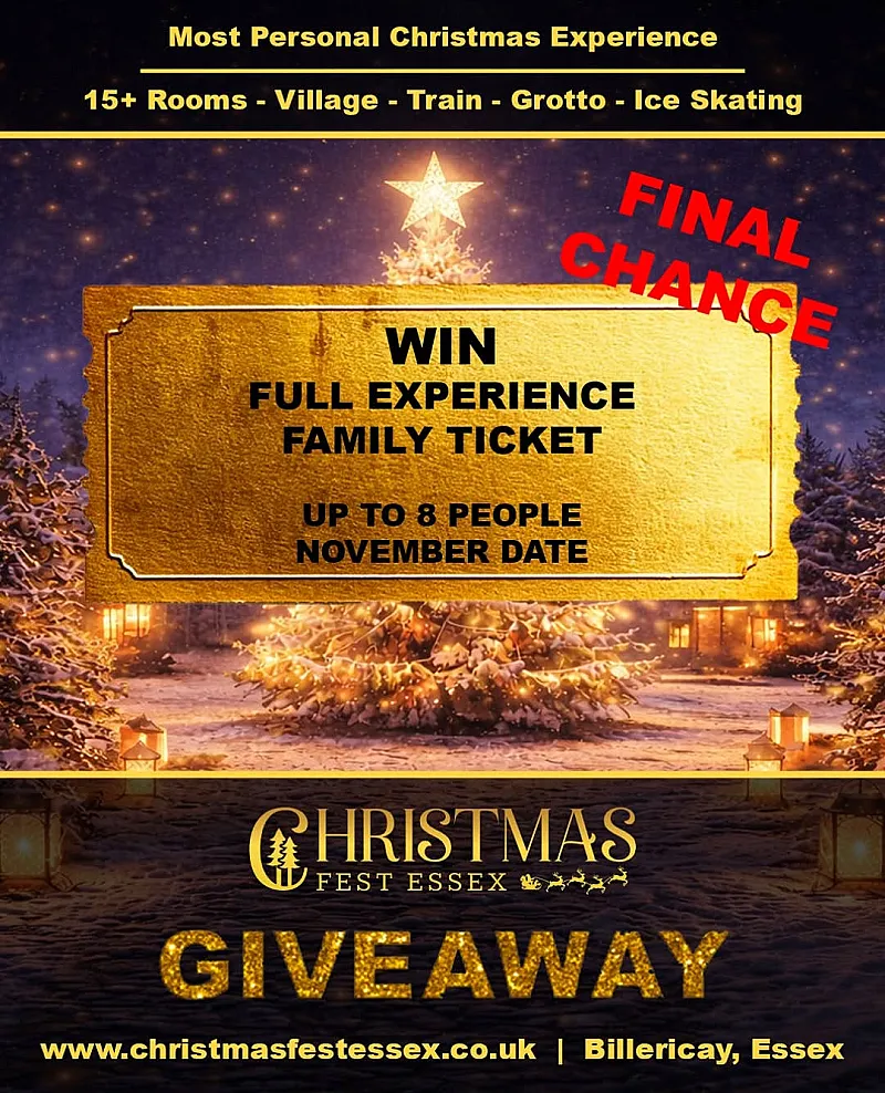 Win a Family Ticket to Christmas Fest Essex for Up to 8 People