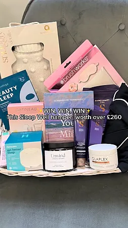 Prize image for Win a Sleep Well hamper worth over £260