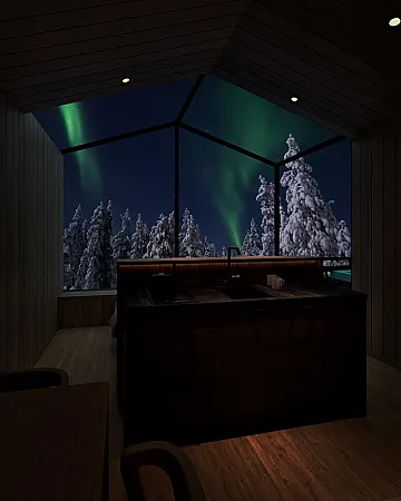 Prize image for Win a 4 Day Package in New Lupland Aurora Lodges in Ranua, Lapland