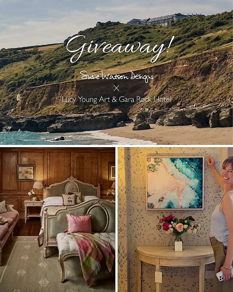 Win Overnight B&B Stay at Gara Rock Hotel, Art Print & Susie Watson Voucher