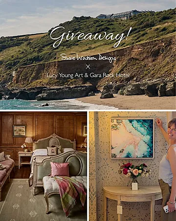 Prize image for Win Overnight B&B Stay at Gara Rock Hotel, Art Print & Susie Watson Voucher