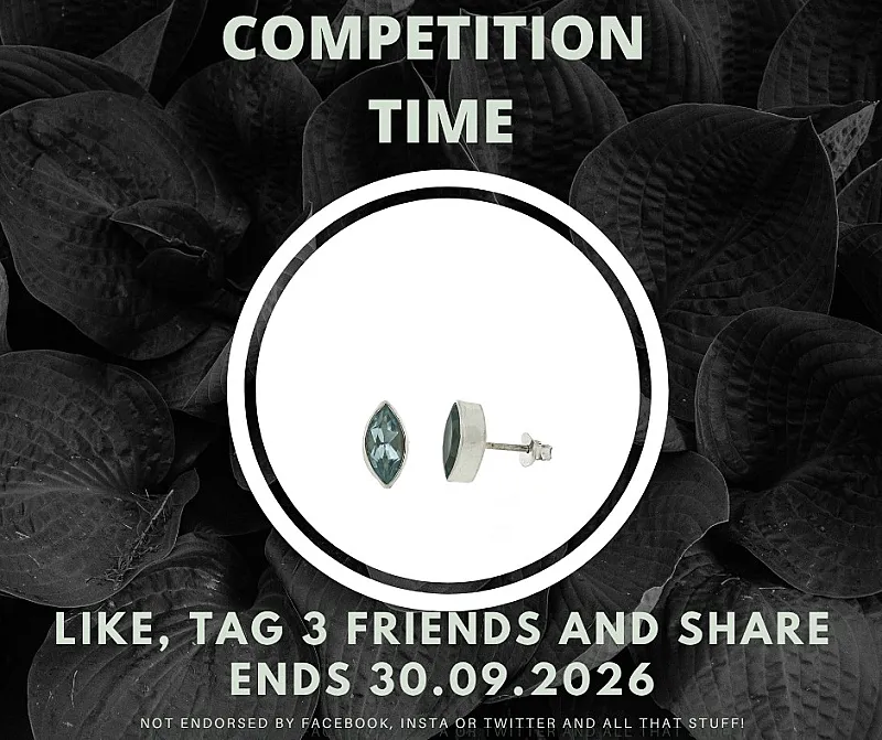Win Blue Topaz Earrings