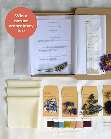 Prize image for Win a Nature Embroidery Kit