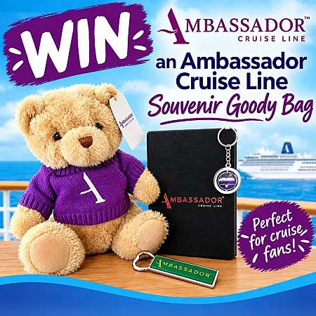 Win Ambassador Cruise Line Souvenir Goody Bay