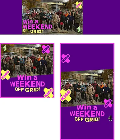 Prize image for Win a weekend off grid with Channel 4!