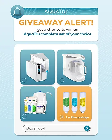 Prize image for Win an AquaTru Complete Set
