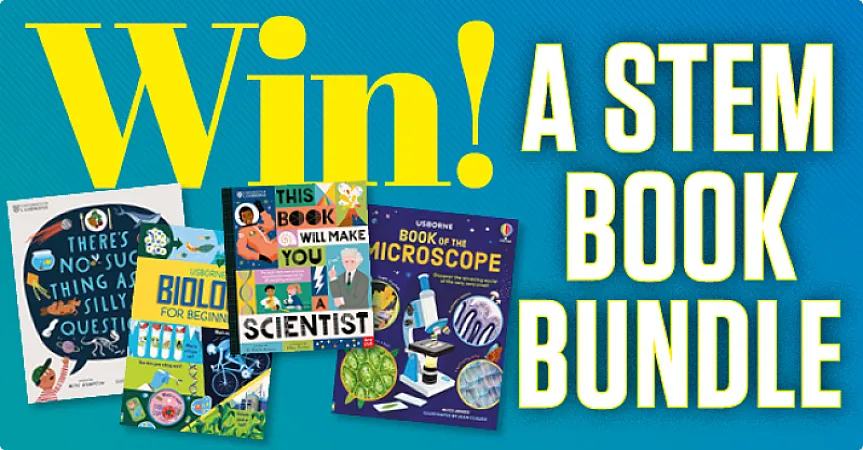 Prize image for Win a STEM book bundle
