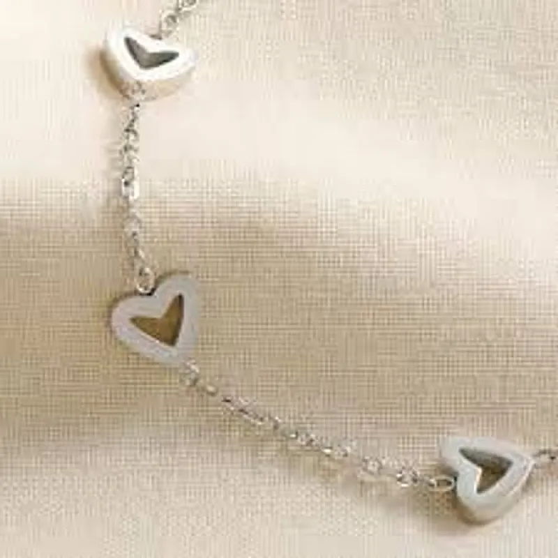Win a Sweet Heart Chain Bracelet