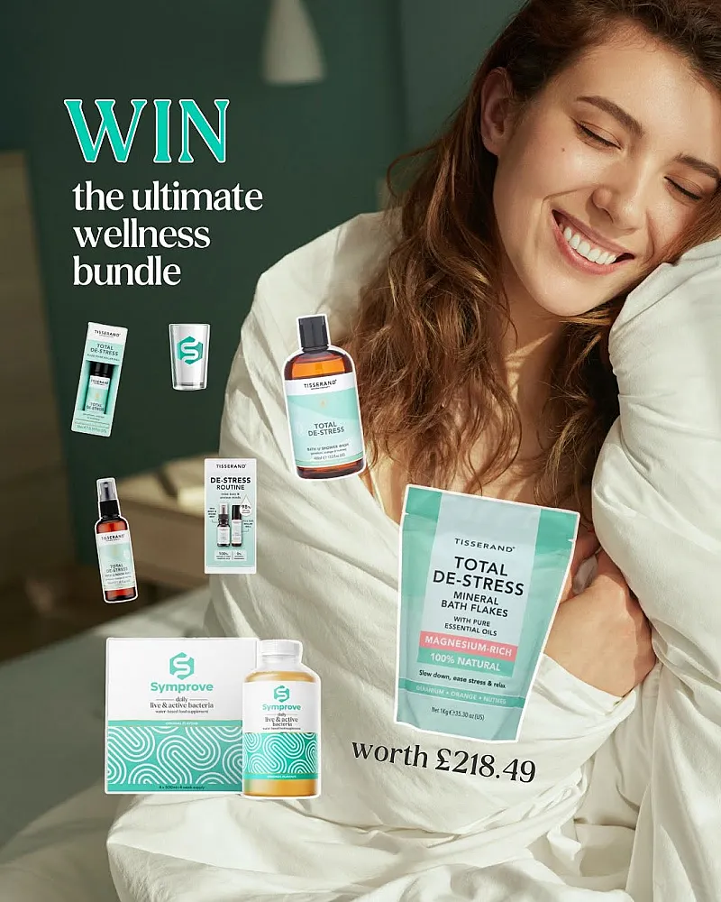 Win a Tisserand x Symprove cosy and calming bundle