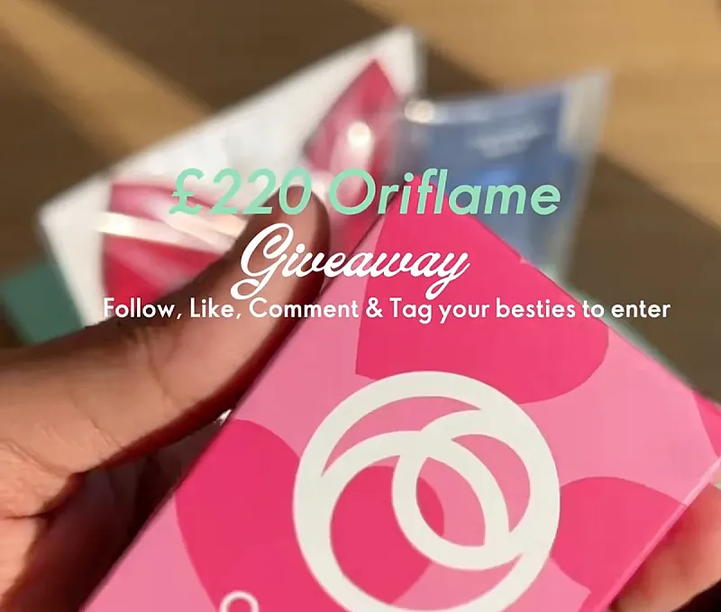 Win Oriflame Goodies worth over £220