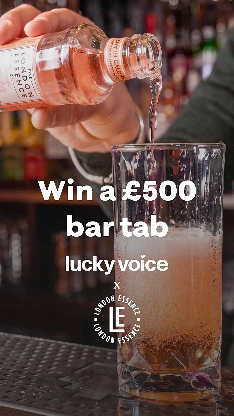 Win a £500 Bar Tab for Lucky Voice Waterloo