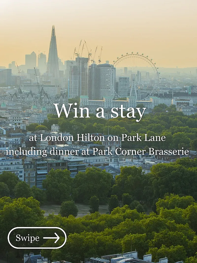 Win an Overnight Stay in a King Executive Room at Hilton Park Lane