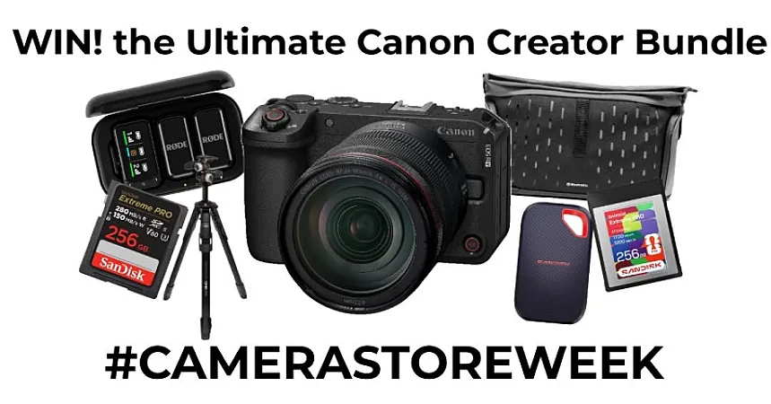 Prize image for Win the Ultimate Creator Bundle inc. Canon EOS R6 V Camera