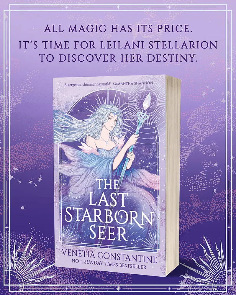 Win The Last Starborn Seer in Paperback and a Lovely Star Necklace
