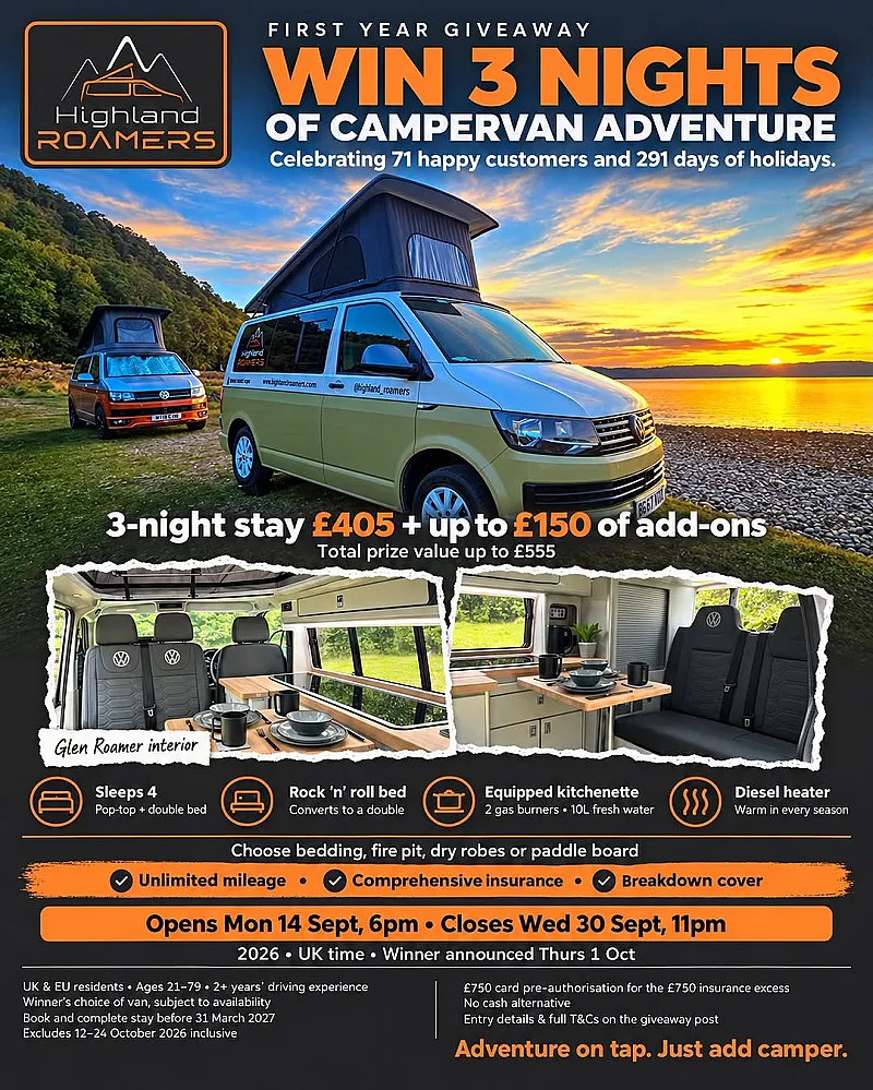 Win 3 Nights of Scottish Adventure