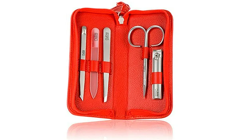 Win a 5-Piece Rubis Tweezers Nail Care Set in a Red Zipper Case