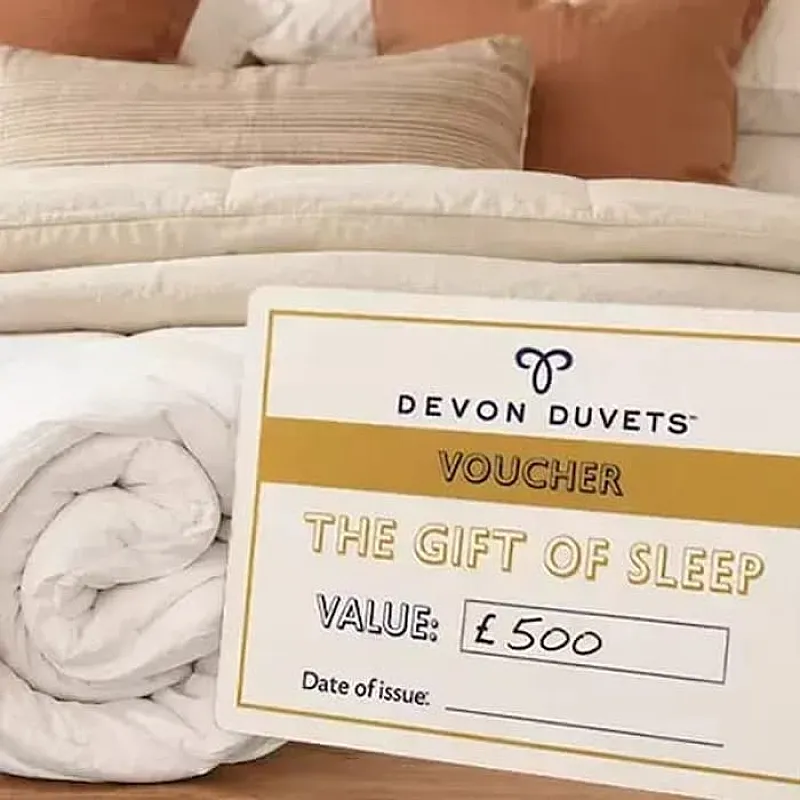 Win a Devon Duvets Gift Voucher worth £500