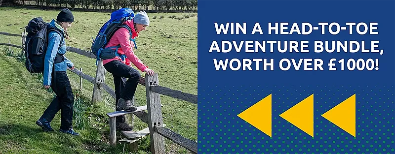 Win an outdoor gear bundle worth over £1,000