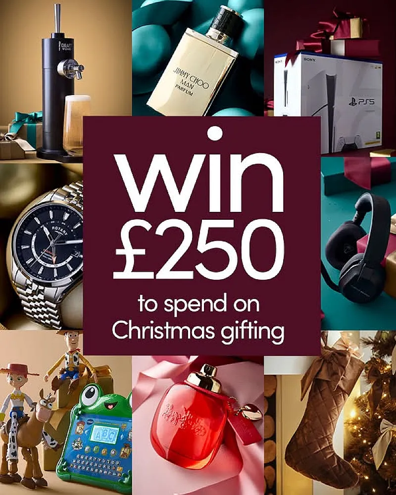 Win £250 to Spend on Christmas Gifting!