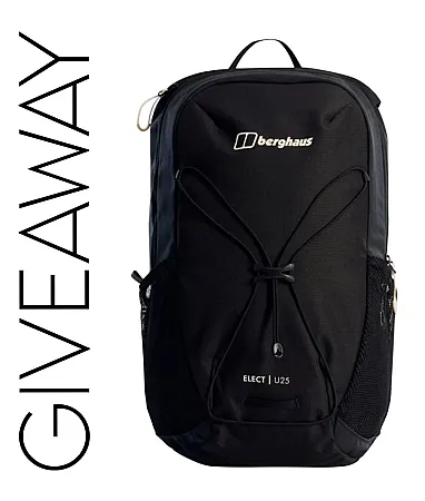 Prize image for Win a Berghaus Unisex Elect U25 Backpack in Black
