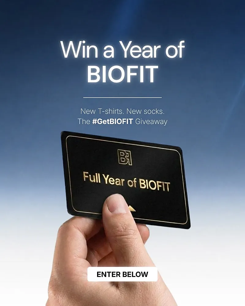 Win a Year of Biofit T-shirts, Socks & Underwear