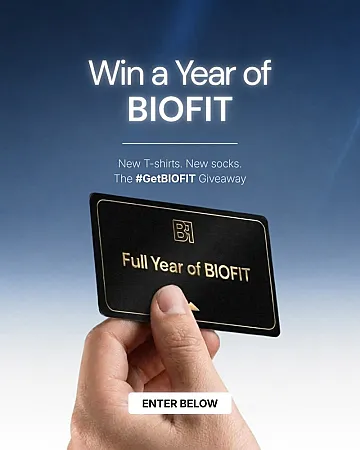 Prize image for Win a Year of Biofit T-shirts, Socks & Underwear