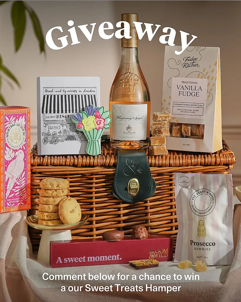 Win a Sweet Treats Hamper from Bloom & Wild