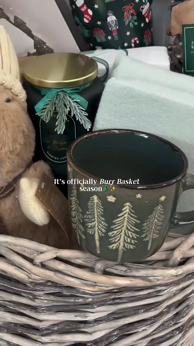 Win 1 of 3 Burr Baskets Packed with Festive Goodies!