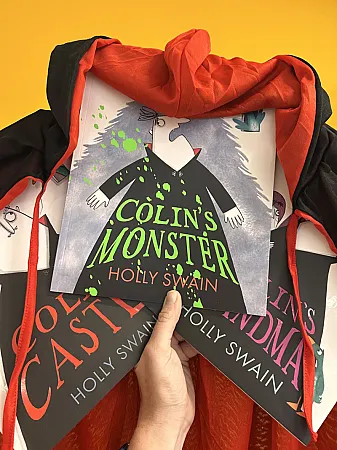 Win all three Colin and Duck books plus a fang-tastic vampire costume