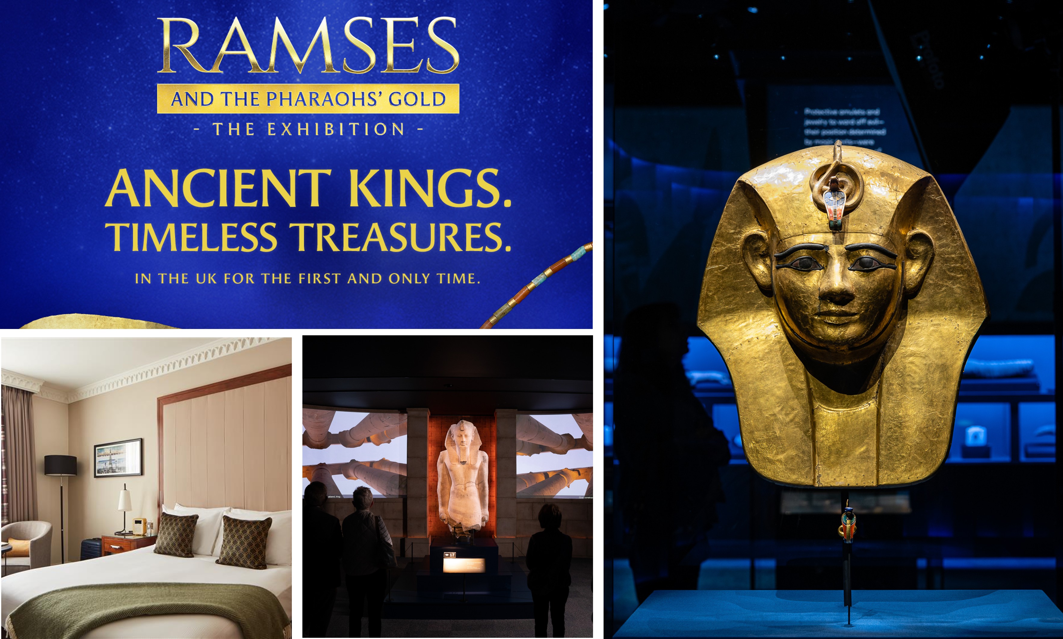 Win a trip to Ramses and The Pharaohs’ Gold : The Exhibition at NEON Battersea
