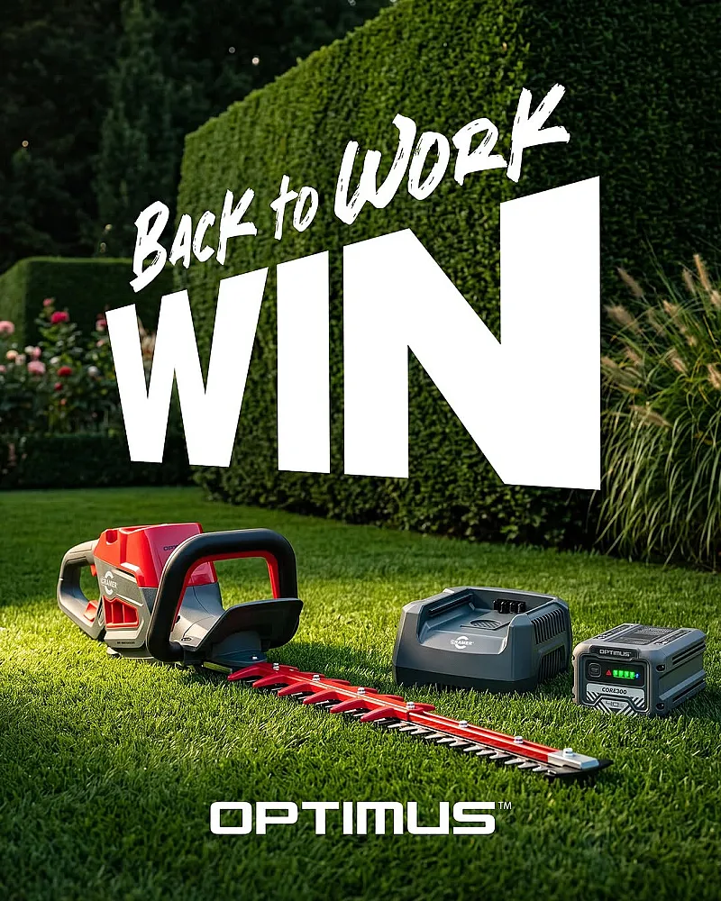 Win a professional Cramer OPTIMUS 61 cm Hedge Trimmer
