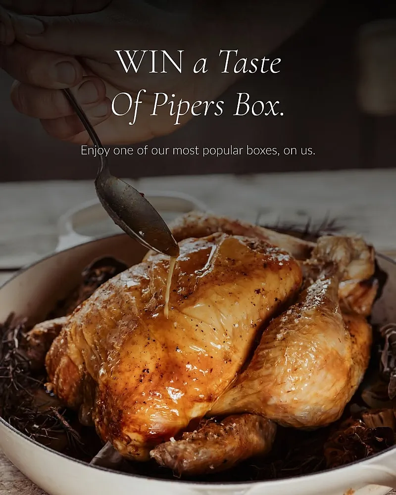 Win a Taste of Pipers Meat Box