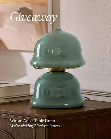 Prize image for Win an Anika Table Lamp from the Castlery X Tan France Collection