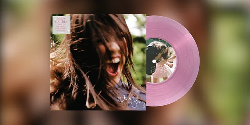 Win Olivia Rodrigo's 'Stupid Song' on Translucent Pink 7 Inch Vinyl