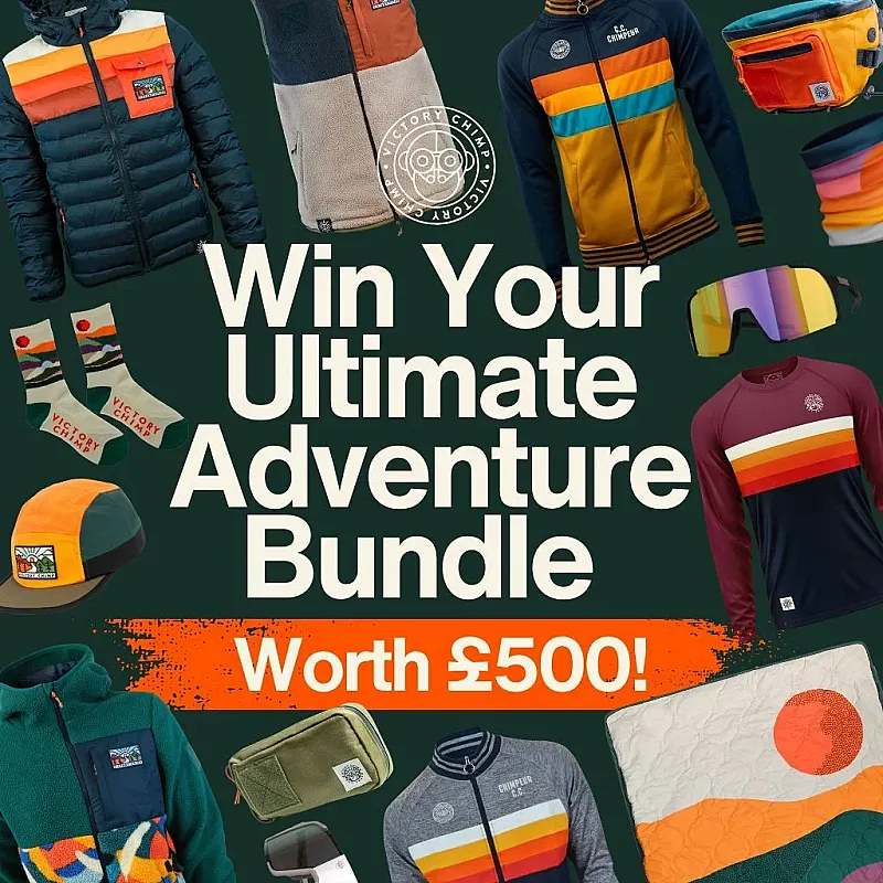 Win Your Ultimate Victory Chimp Kit and £500 Gift Card for Cycling Clothing