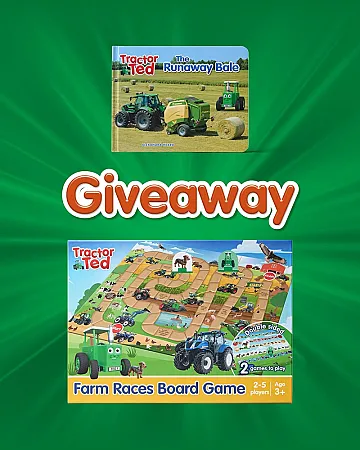 Prize image for Win Farm Races Board Game and The Runaway Bale Story Board Book